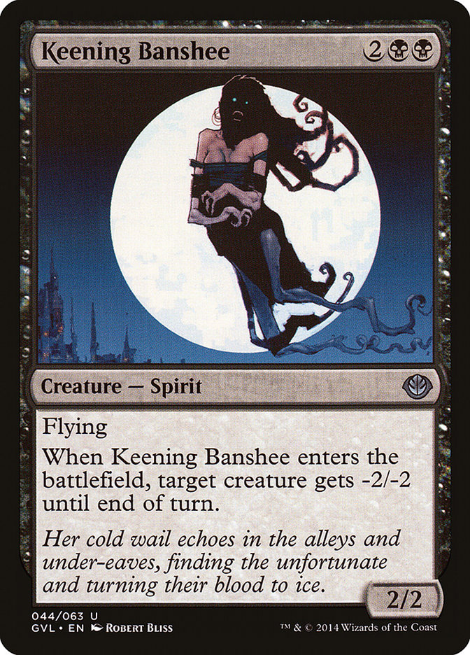 Keening Banshee (Garruk vs. Liliana) [Duel Decks Anthology] | D20 Games