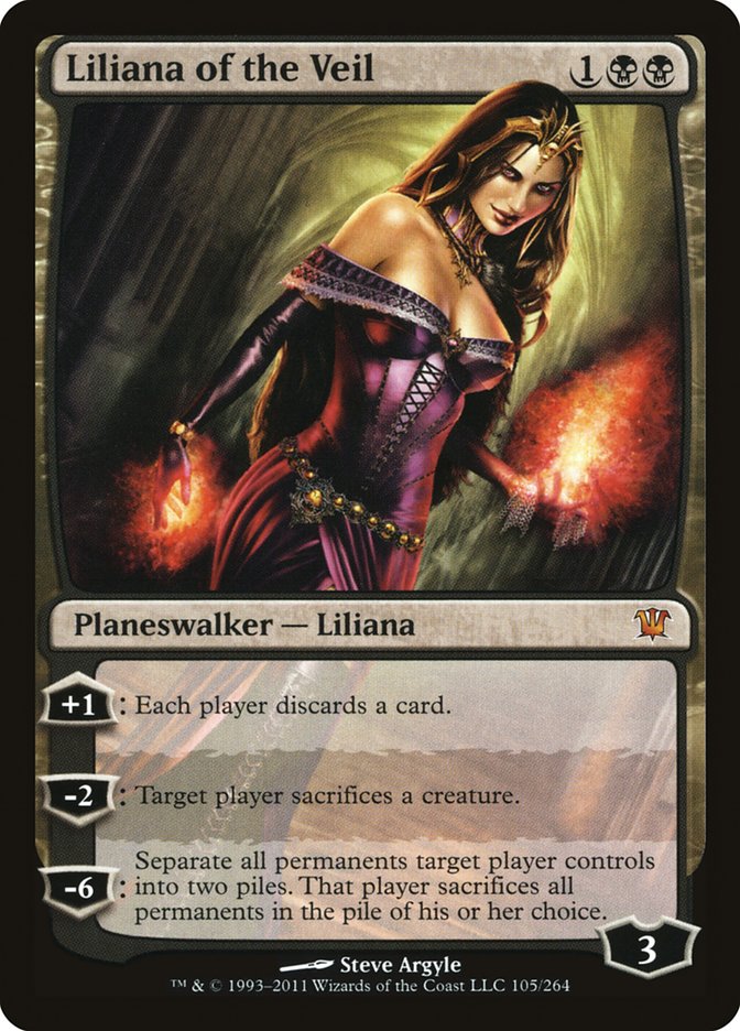 Liliana of the Veil [Innistrad] | D20 Games