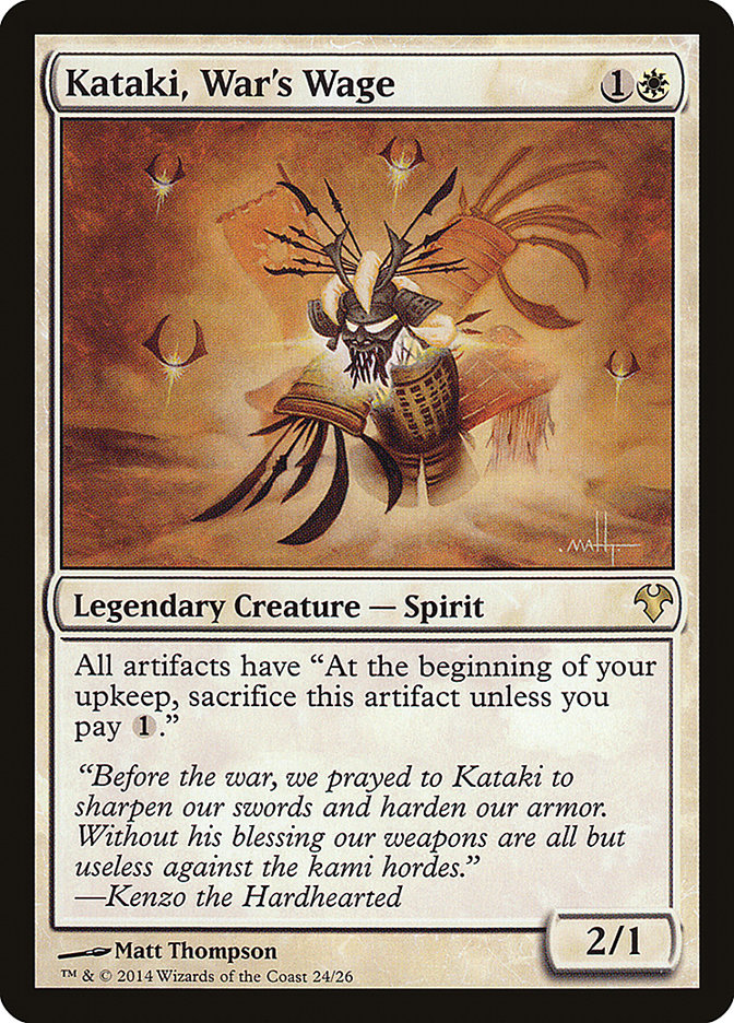 Kataki, War's Wage [Modern Event Deck 2014] | D20 Games