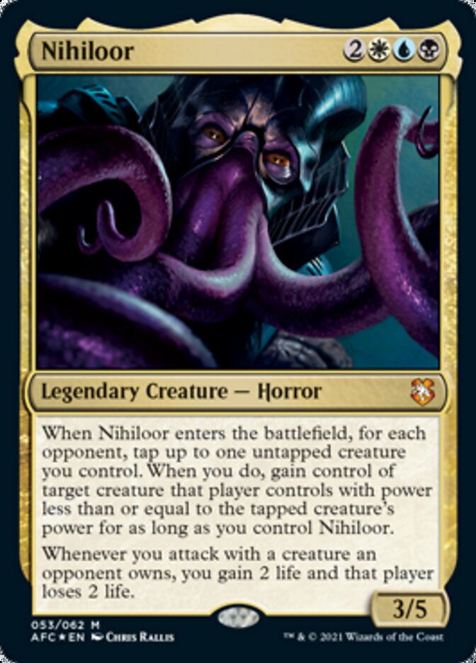 Nihiloor [Dungeons & Dragons: Adventures in the Forgotten Realms Commander] | D20 Games