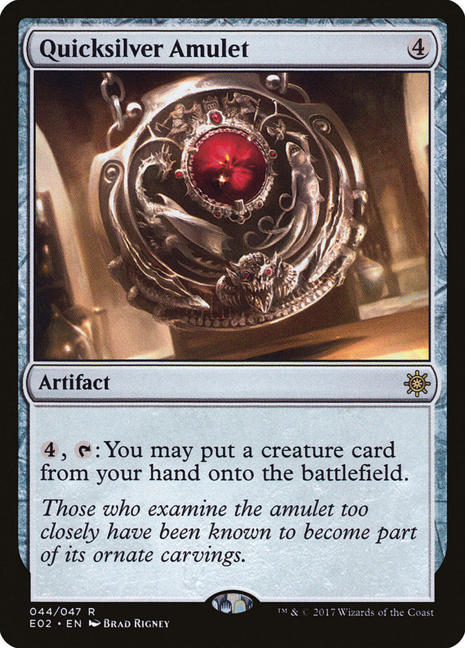 Quicksilver Amulet [Explorers of Ixalan] | D20 Games