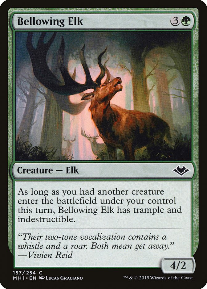 Bellowing Elk [Modern Horizons] | D20 Games