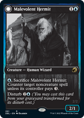 Malevolent Hermit // Benevolent Geist [Innistrad: Double Feature] | D20 Games