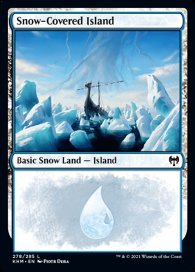 Snow-Covered Island (278) [Kaldheim] | D20 Games