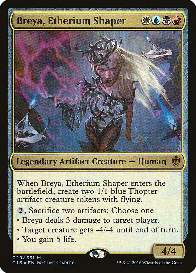 Breya, Etherium Shaper [Commander 2016] | D20 Games