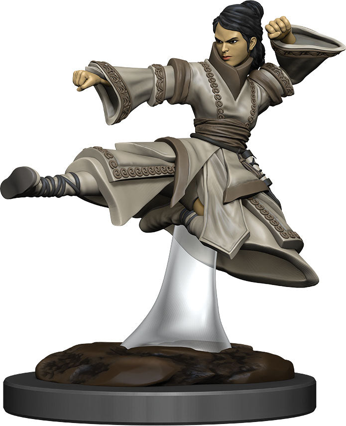 Dungeons & Dragons Fantasy Miniatures: Icons of the Realms Premium Figures W6 Human Monk Female | D20 Games