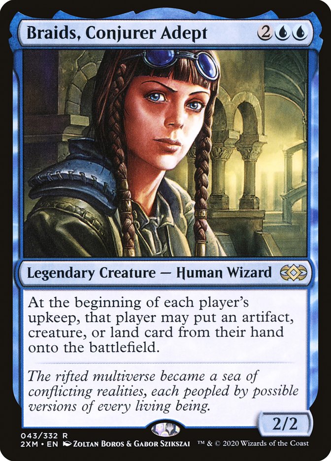 Braids, Conjurer Adept [Double Masters] | D20 Games