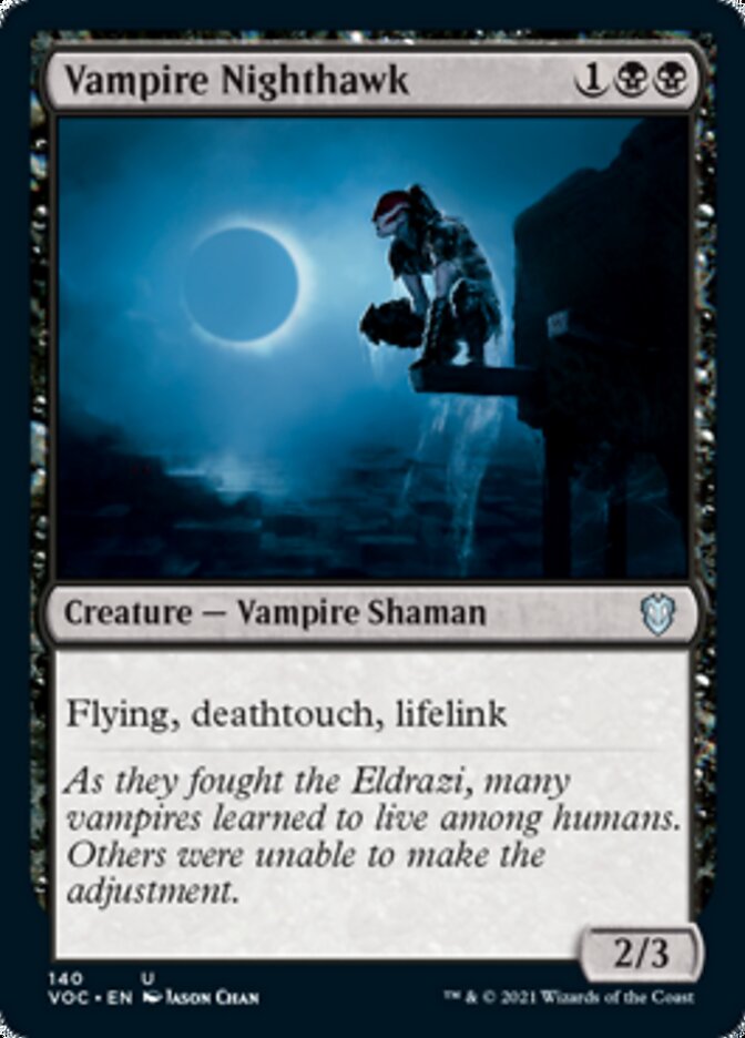 Vampire Nighthawk [Innistrad: Crimson Vow Commander] | D20 Games