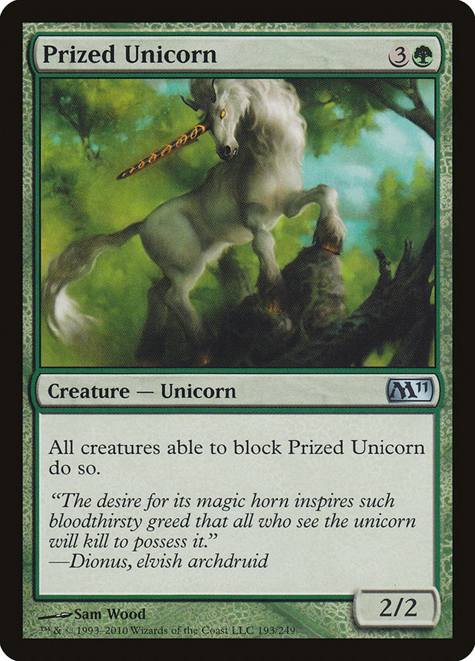 Prized Unicorn [Magic 2011] | D20 Games