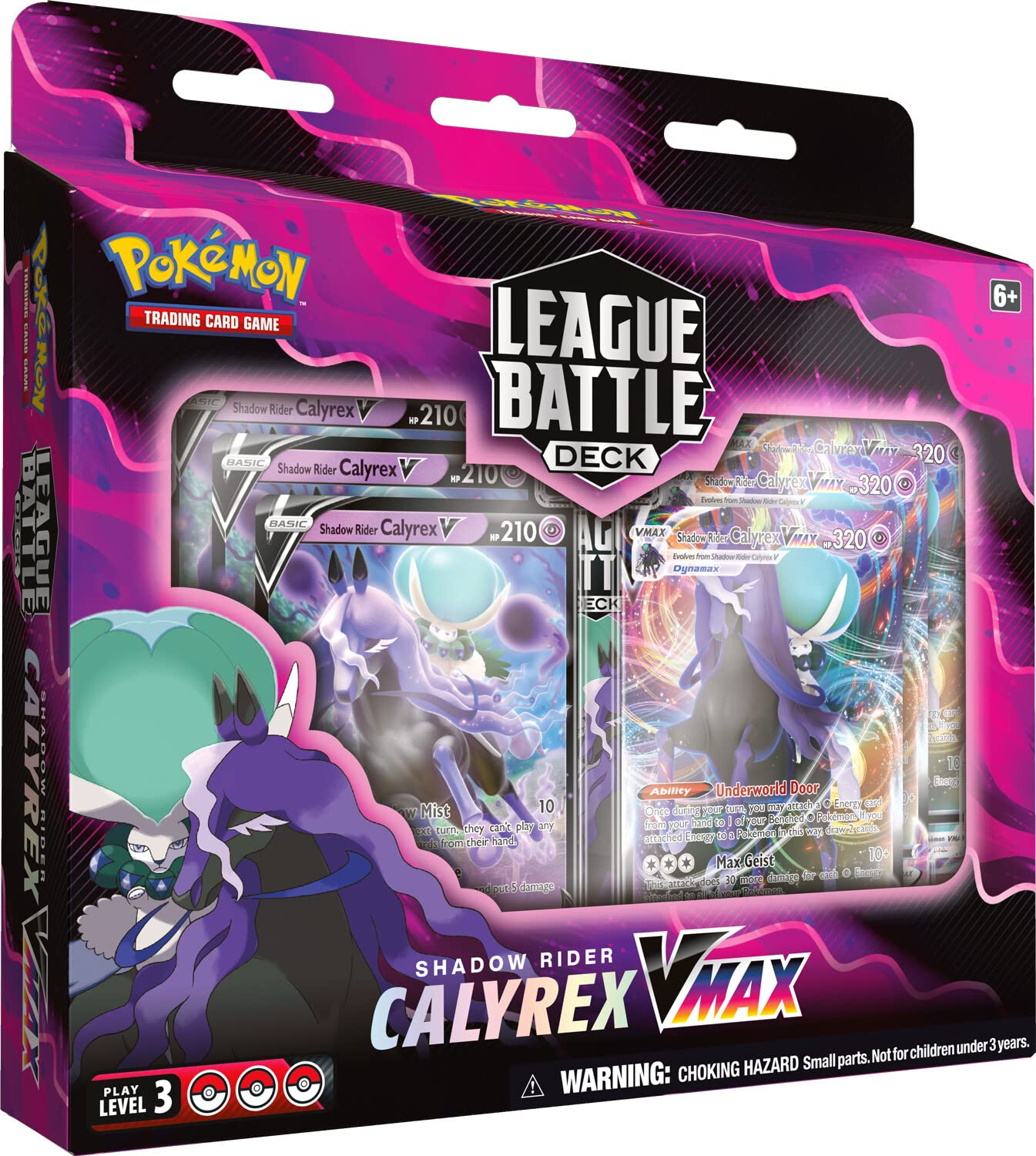 Pokemon Calyrex VMAX League Battle Deck: Shadow Rider | D20 Games