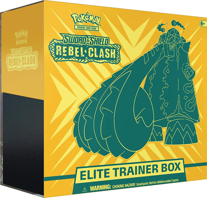 Sword and Shield Rebel Clash Pokémon Elite Trainer Box