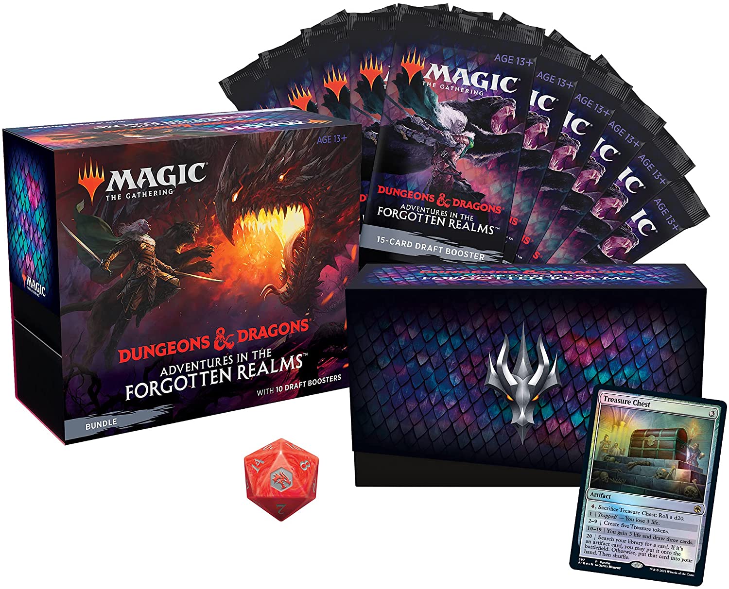 MTG Dungeon and Dragons Adventure in the Forgotten Realms Bundle | D20 Games