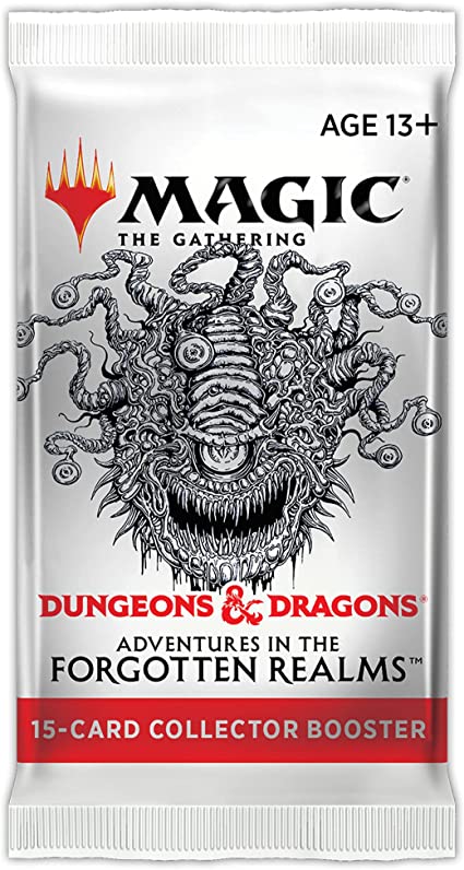 MTG Dungeon and Dragons Adventure in the Forgotten Realms Collector Booster Pack | D20 Games