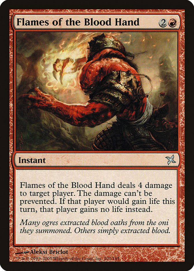 Flames of the Blood Hand [Betrayers of Kamigawa] | D20 Games