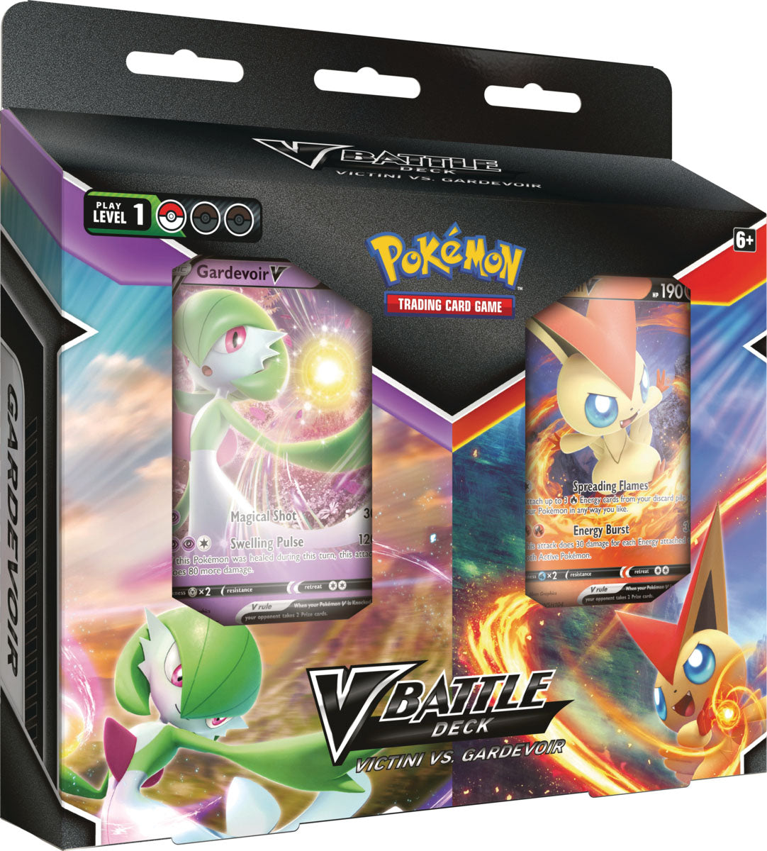 V Battle Deck - Victini VS Gardevoir Double Deck Bundle | D20 Games