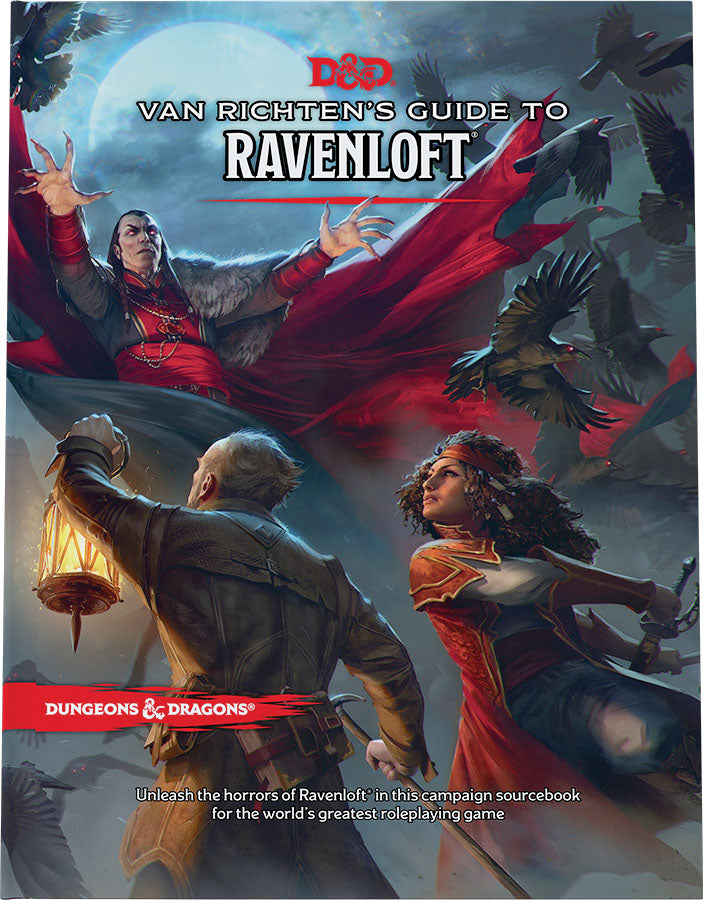 Dungeons and Dragons RPG: Van Richten`s Guide to Ravenloft Hard Cover | D20 Games