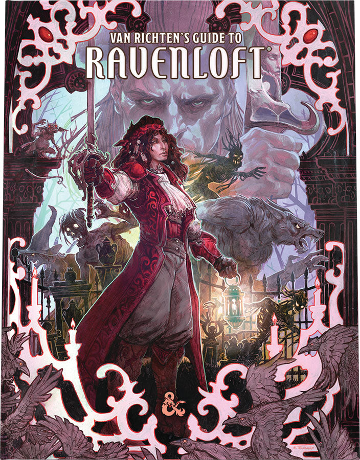 Dungeons and Dragons RPG: Van Richten`s Guide to Ravenloft Hard Cover - Alternate Cover | D20 Games