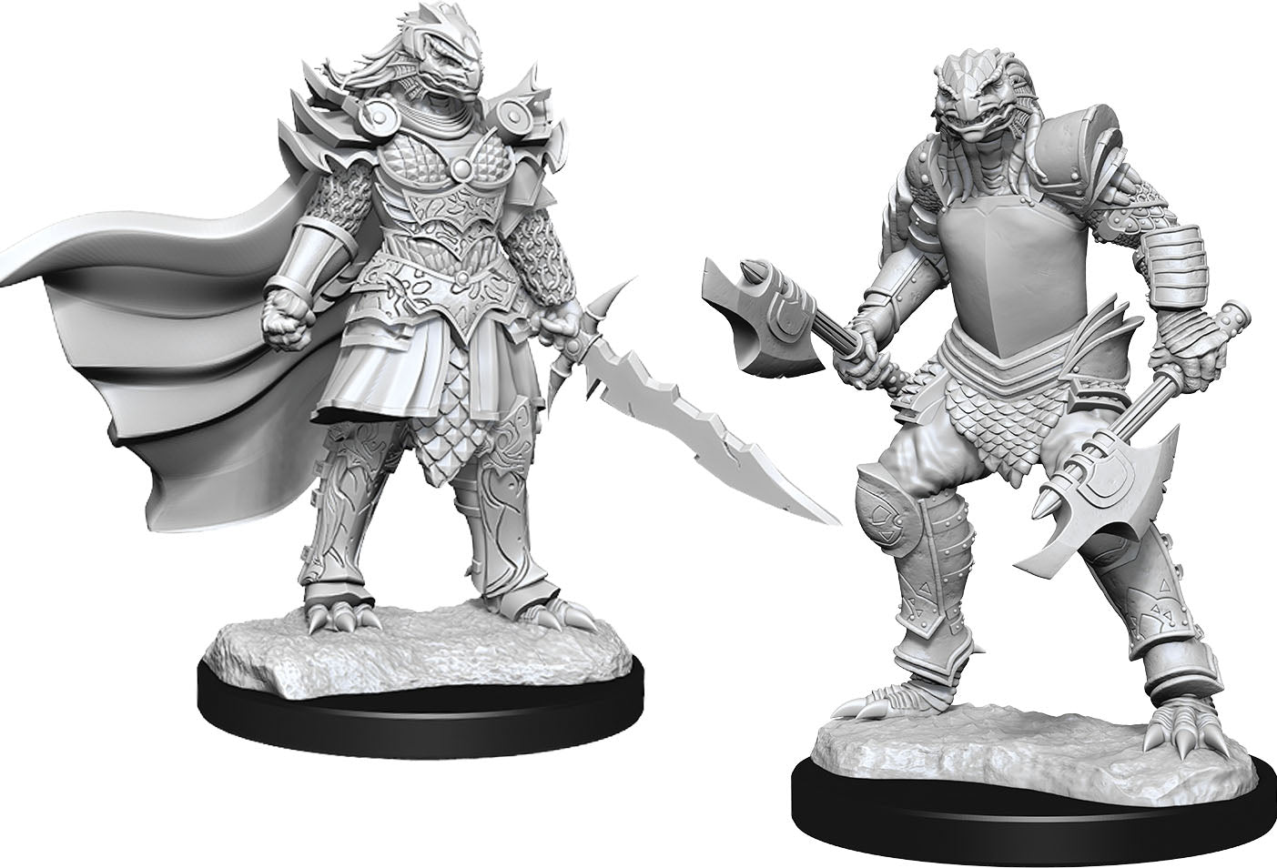 Dungeons & Dragons Nolzur`s Marvelous Unpainted Miniatures: W15 Dragonborn Fighter Female | D20 Games