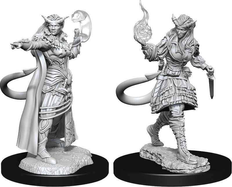 Dungeons & Dragons Nolzur`s Marvelous Unpainted Miniatures: Tiefling Sorcerer Female