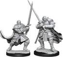 Dungeons & Dragons Nolzur`s Marvelous Unpainted Miniatures: Half-Orc Paladin Male