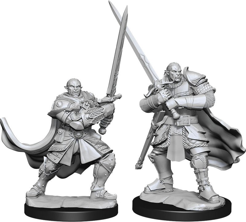 Dungeons & Dragons Nolzur`s Marvelous Unpainted Miniatures: Half-Orc Paladin Male