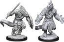 Dungeons & Dragons Nolzur`s Marvelous Unpainted Miniatures: Lizardfolk Barbarian & Lizardfolk Cleric