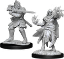 Dungeons & Dragons Nolzur`s Marvelous Unpainted Miniatures: Hobgoblin Fighter Male & Hobgoblin Wizard Female