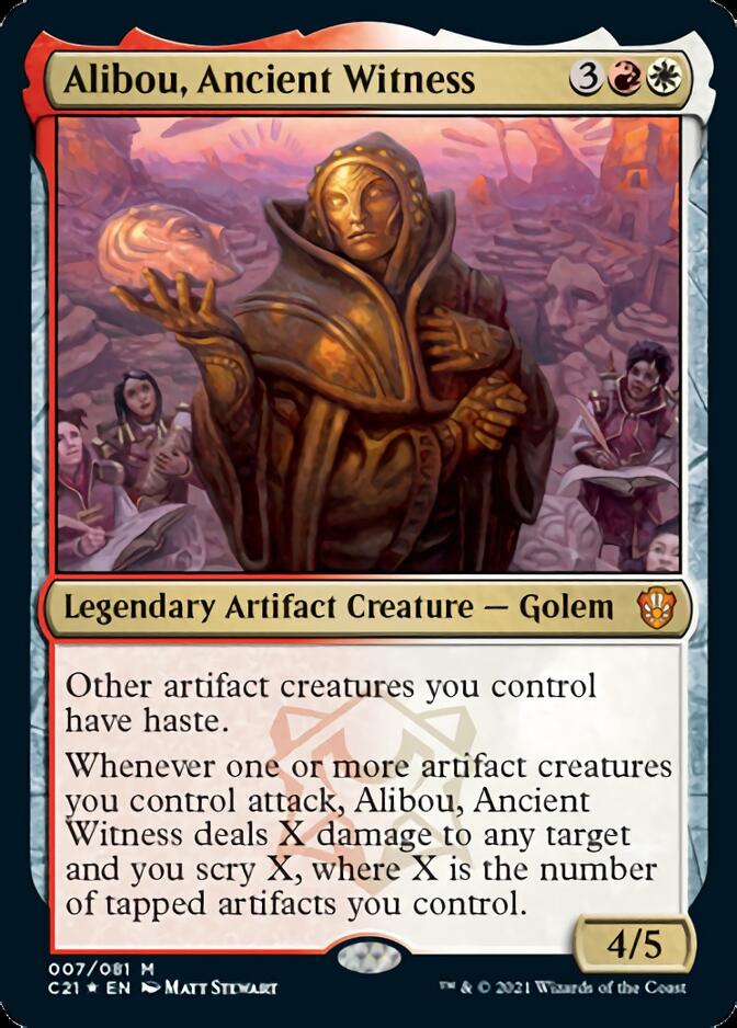 Alibou, Ancient Witness [Commander 2021] | D20 Games