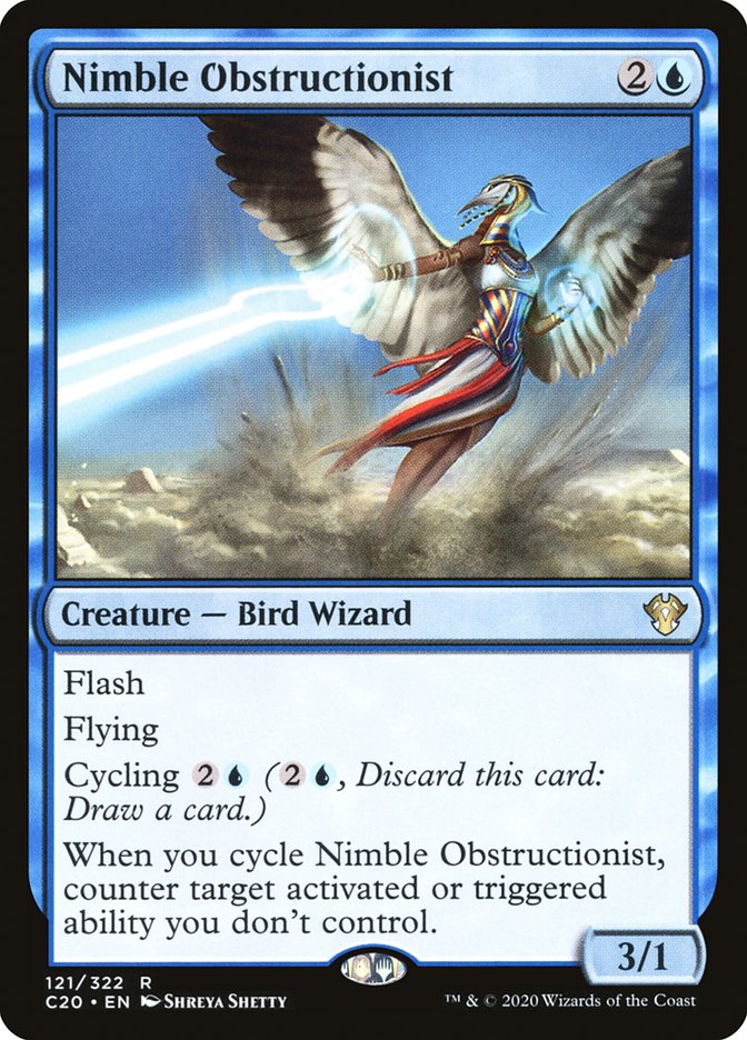 Nimble Obstructionist [Commander 2020] | D20 Games