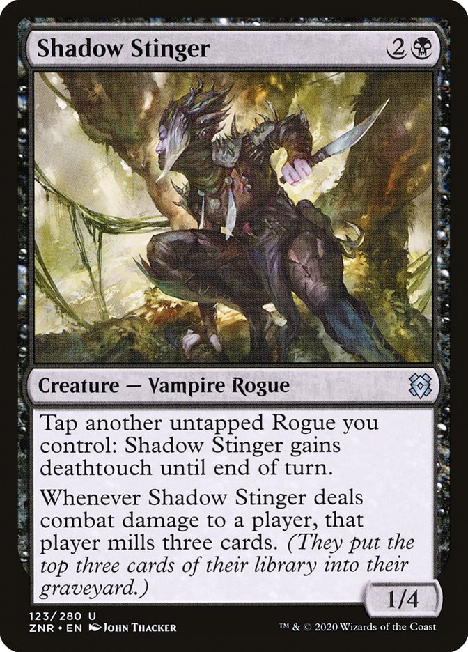 Shadow Stinger [Zendikar Rising] | D20 Games