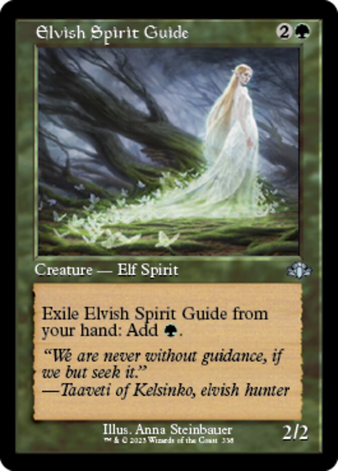 Elvish Spirit Guide (Retro) [Dominaria Remastered] | D20 Games