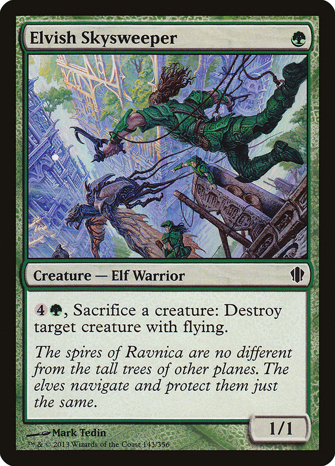 Elvish Skysweeper [Commander 2013] | D20 Games