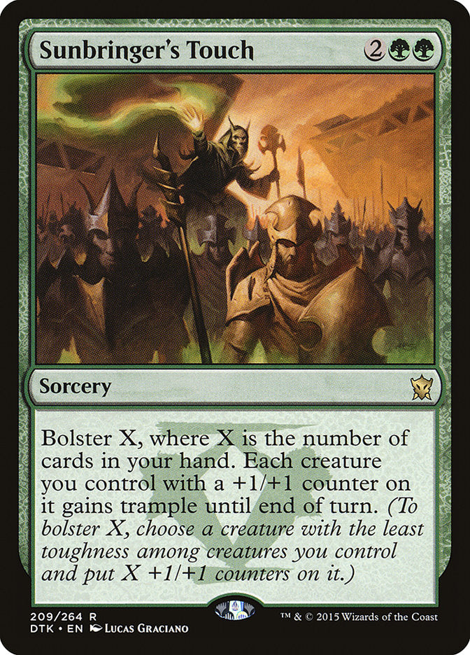 Sunbringer's Touch [Dragons of Tarkir] | D20 Games
