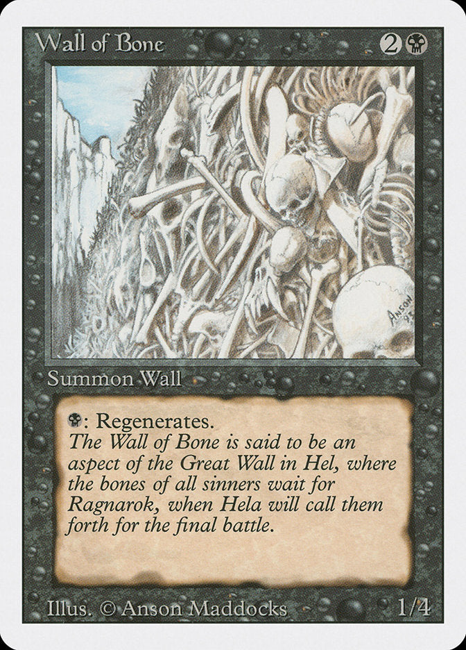 Wall of Bone [Revised Edition] | D20 Games