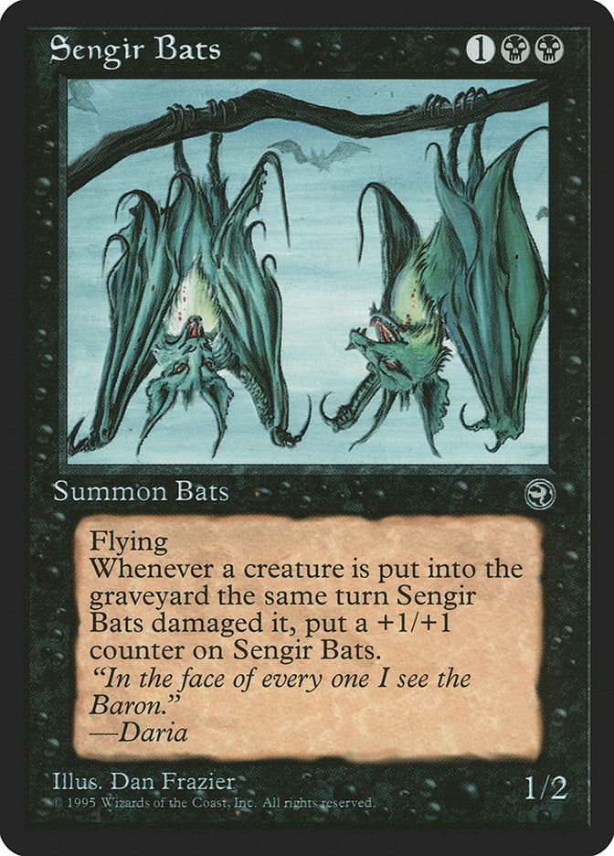 Sengir Bats (Daria Flavor Text) [Homelands] | D20 Games