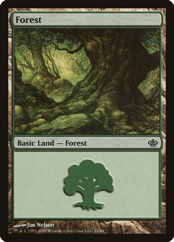 Forest (31) [Duel Decks: Garruk vs. Liliana] | D20 Games