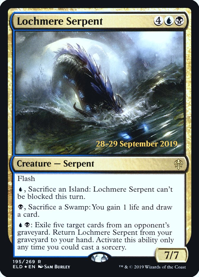 Lochmere Serpent  [Throne of Eldraine Prerelease Promos] | D20 Games