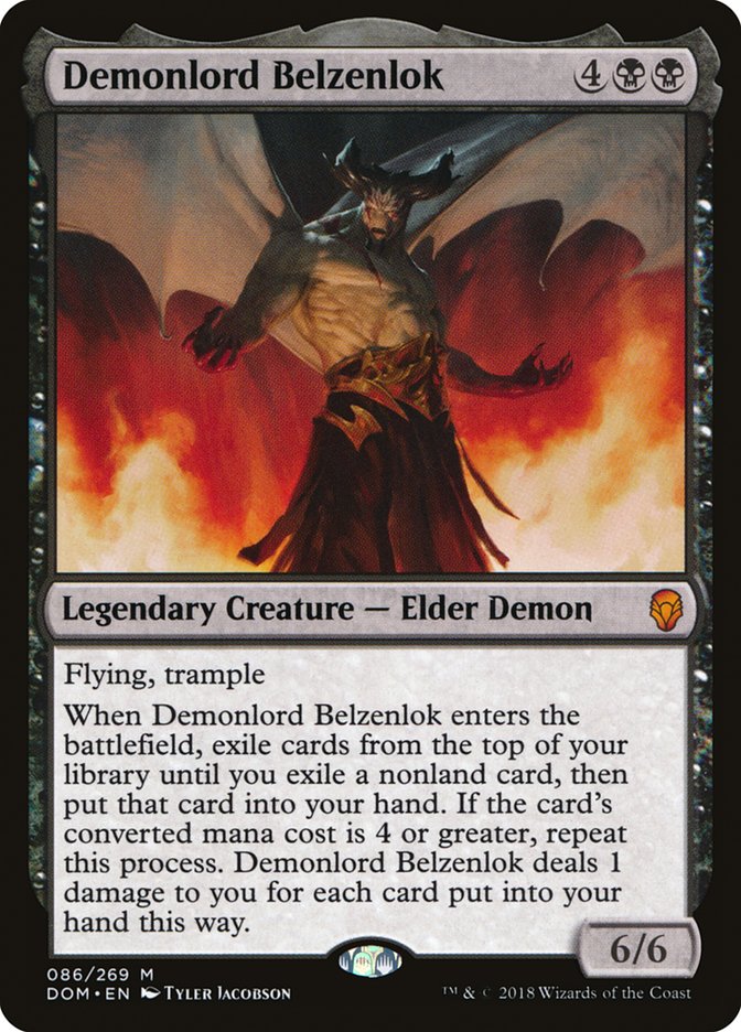 Demonlord Belzenlok [Dominaria] | D20 Games