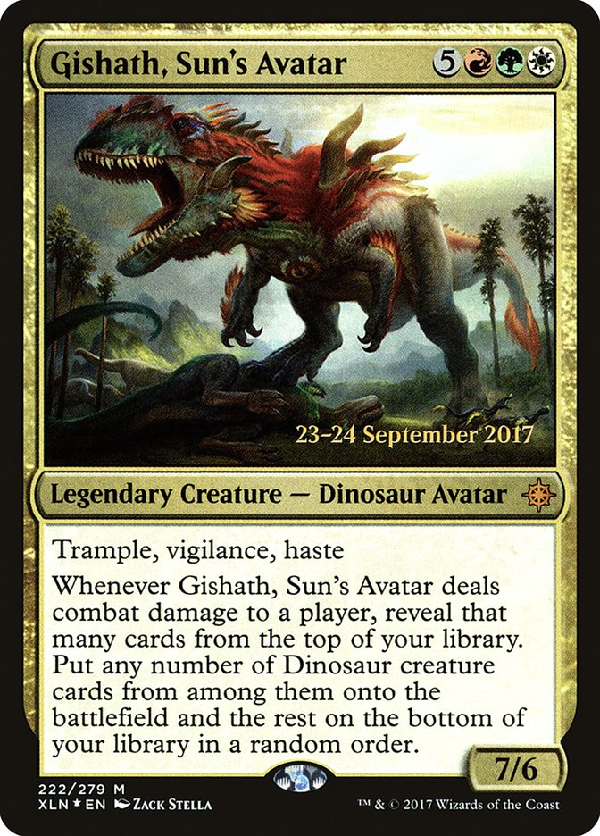 Gishath, Sun's Avatar  [Ixalan Prerelease Promos] | D20 Games