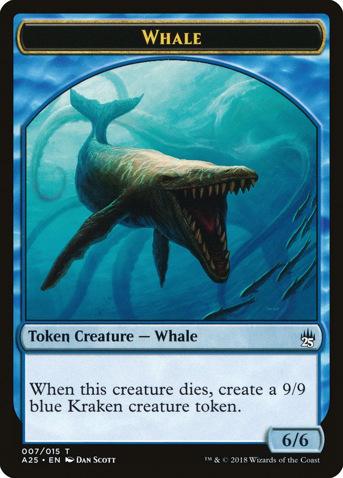 Whale [Masters 25 Tokens] | D20 Games