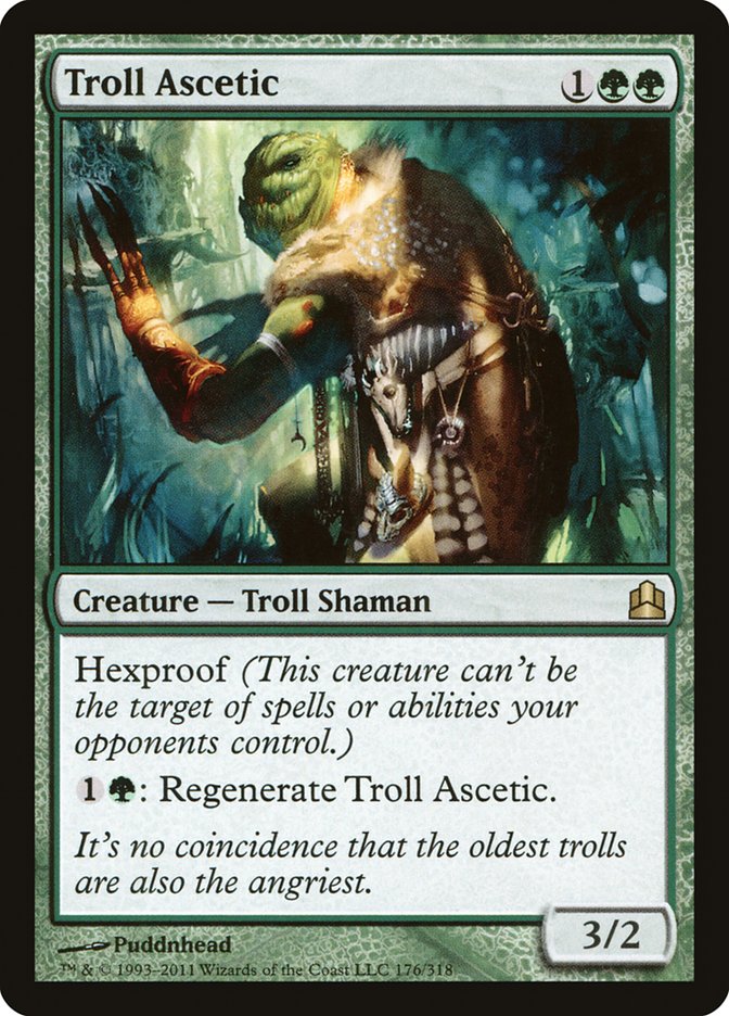 Troll Ascetic [Commander 2011] | D20 Games