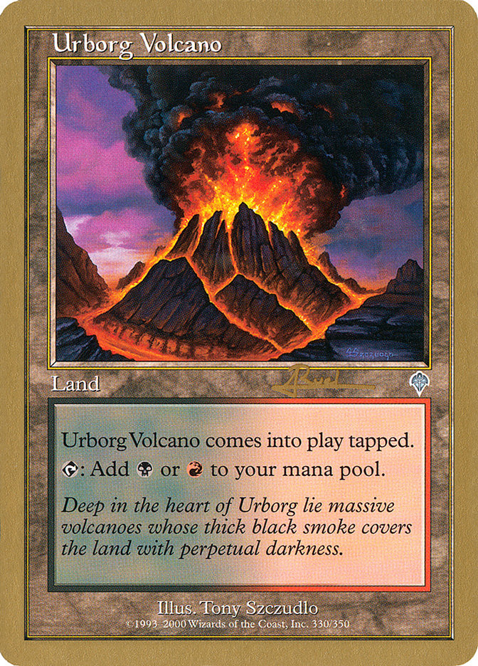 Urborg Volcano (Antoine Ruel) [World Championship Decks 2001] | D20 Games