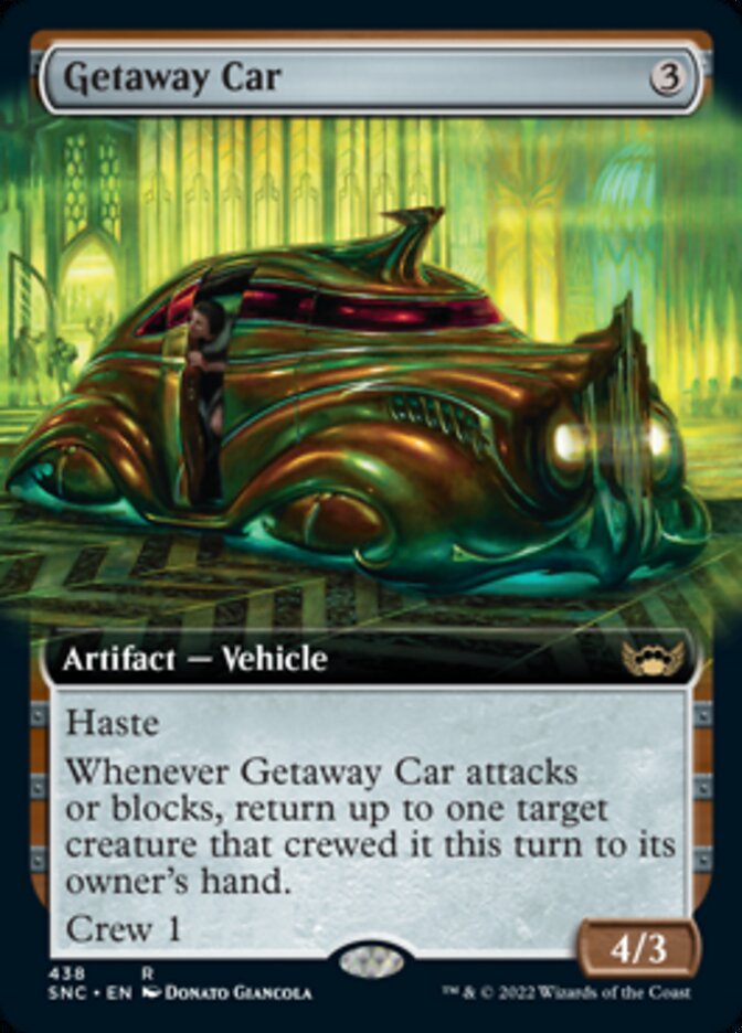 Getaway Car (Extended Art) [Streets of New Capenna] | D20 Games