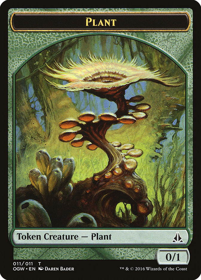 Plant [Oath of the Gatewatch Tokens] | D20 Games