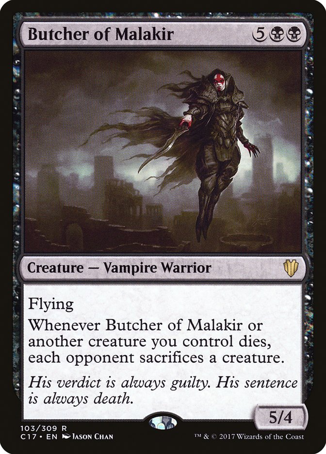 Butcher of Malakir [Commander 2017] | D20 Games
