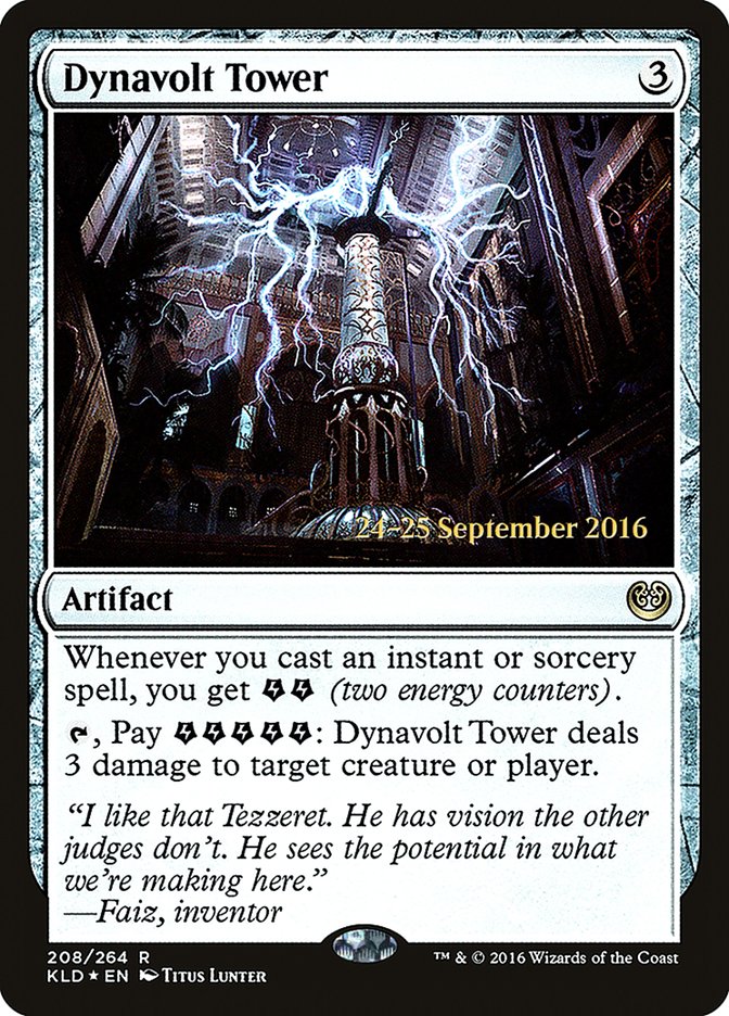 Dynavolt Tower  [Kaladesh Prerelease Promos] | D20 Games