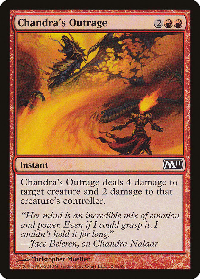 Chandra's Outrage [Magic 2011] | D20 Games