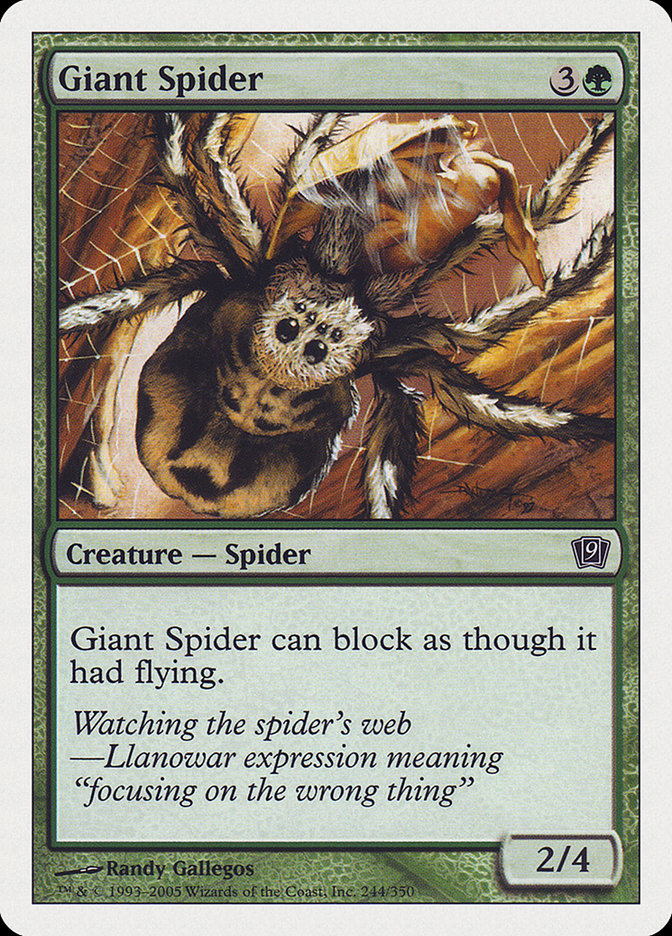 Giant Spider [Ninth Edition] | D20 Games