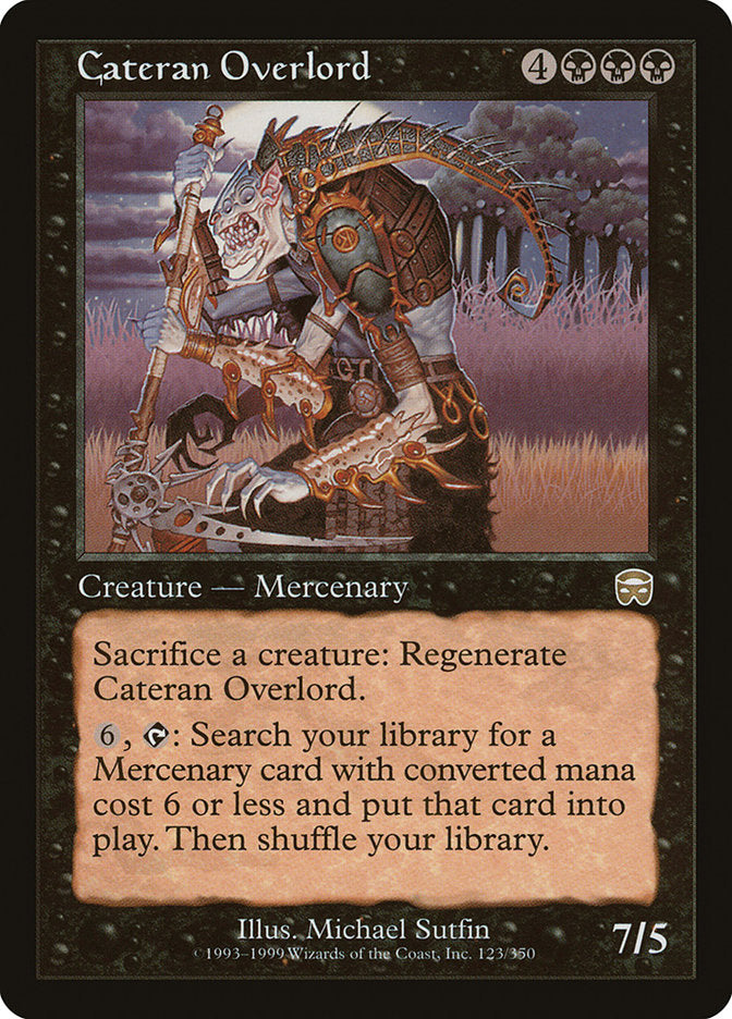 Cateran Overlord [Mercadian Masques] | D20 Games