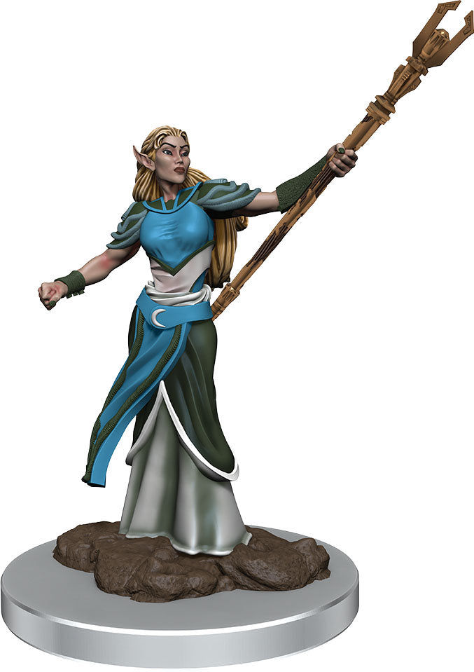 Dungeons & Dragons Fantasy Miniatures: Icons of the Realms Premium Figures W7 Female Elf Sorcerer | D20 Games